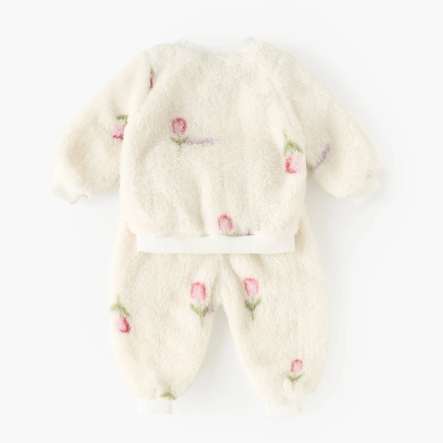 2 Piece Fluffy Winter Fleece Set