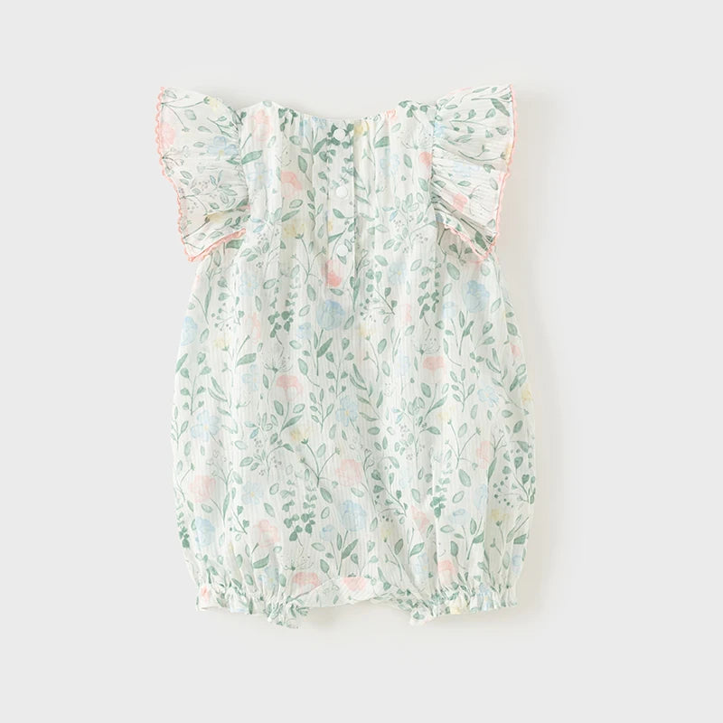 Casual Floral Romper