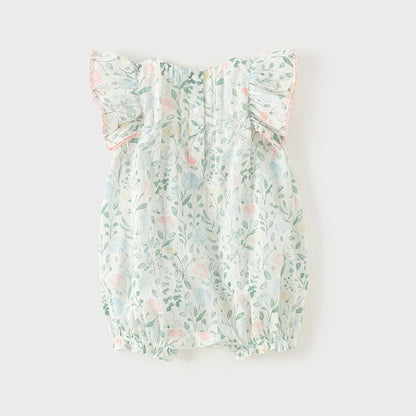Casual Floral Romper