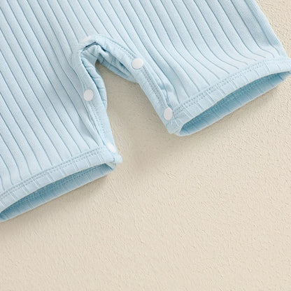 Easter Bunny Embroidered Romper