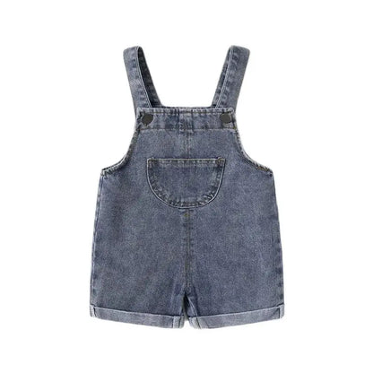 Denim Overall Romper