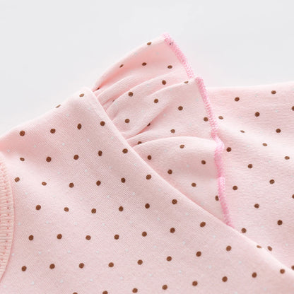 Blossom Polka Dot Infant Jumpsuit