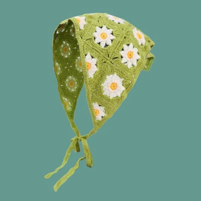 Handmade Crochet Triangle Headband