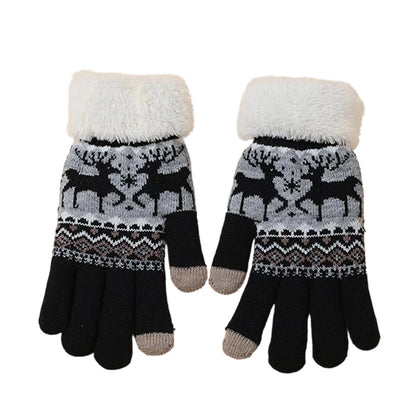 Knitted Acrylic Gloves