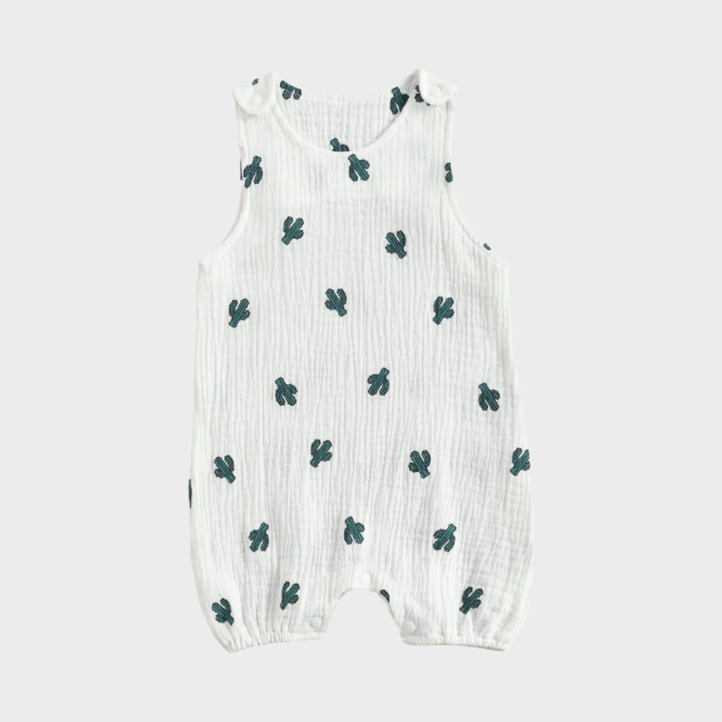 Muslin Farm Romper