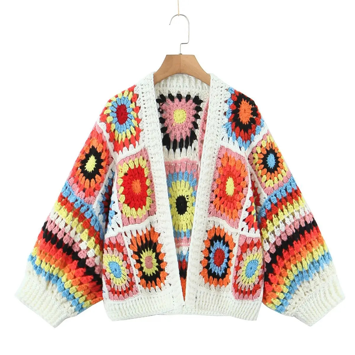 Long Sleeve Knitted Retro Sweater
