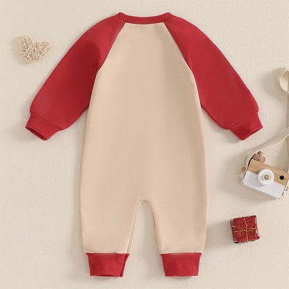 Love Heart Embroidered Jumpsuits