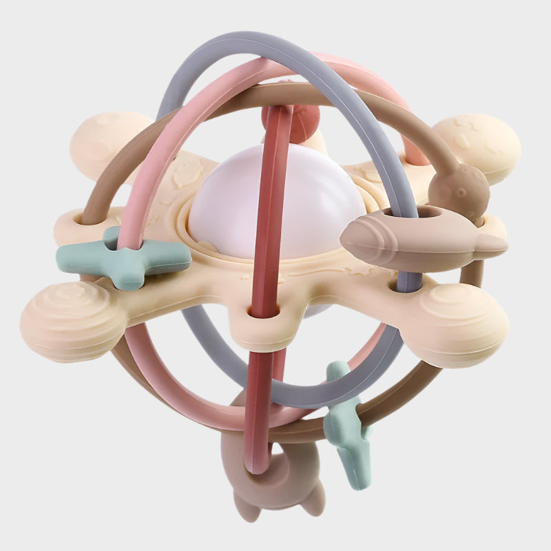 Rattle & Sensory Teether Bed Bell
