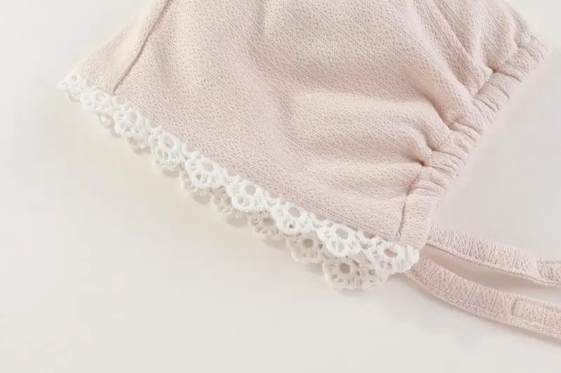 2 Piece Long Floral Romper With Beanie