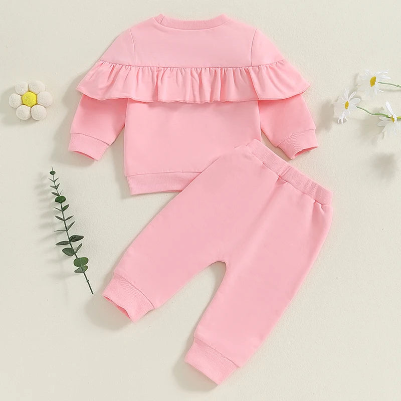 2 Piece Set Autumn Baby Girl Outfits
