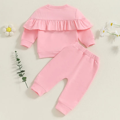 2 Piece Set Autumn Baby Girl Outfits