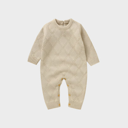 Diamond Knitted Jumpsuit