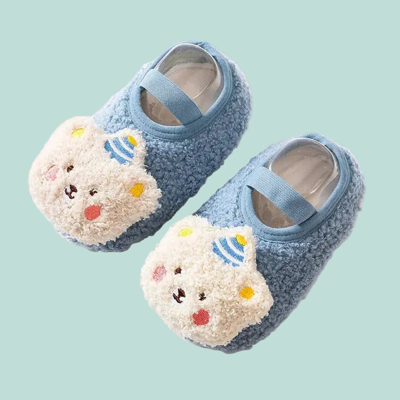 Cartoon Bear Winter Thick Warm Shoe