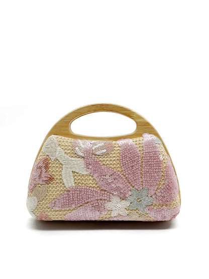 Embroidered Vintage Clutch Bag