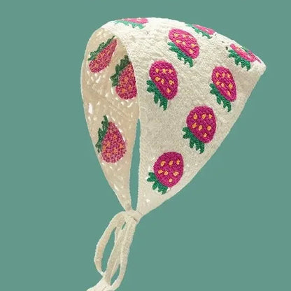 Handmade Crochet Triangle Headband