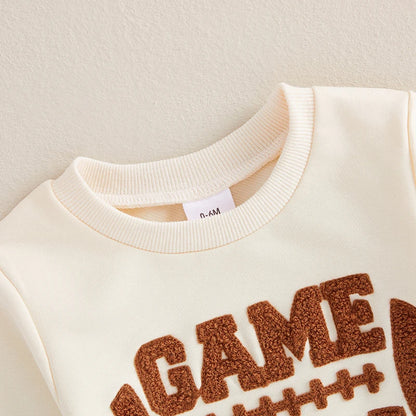 2 Piece Embroidery Rugby Suit