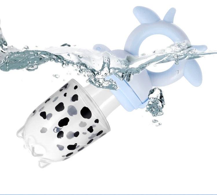 Tétine en silicone pour bébé avec alimentation aux fruits