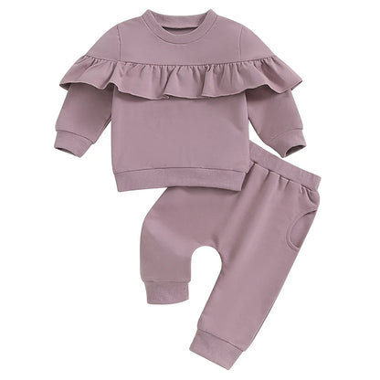 2 Piece Set Autumn Baby Girl Outfits