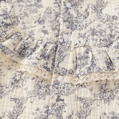 2 Piece Floral Romper