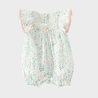 Casual Floral Romper