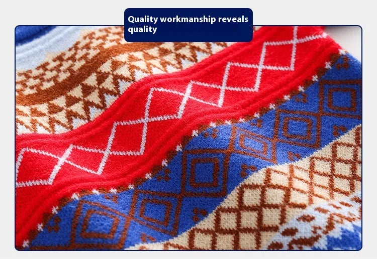 Workmanship™ Striped Long Sleeve Sweater