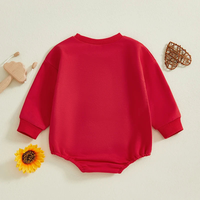 Autumn Lover Boy Embroidered Bodysuit