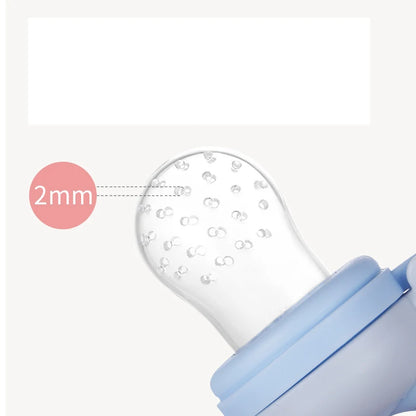 Tétine en silicone pour bébé avec alimentation aux fruits