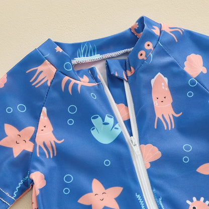 Marine Rash Guard Swimwear