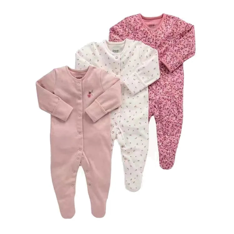 3 Pieces Essential Newborn Jumpsuit