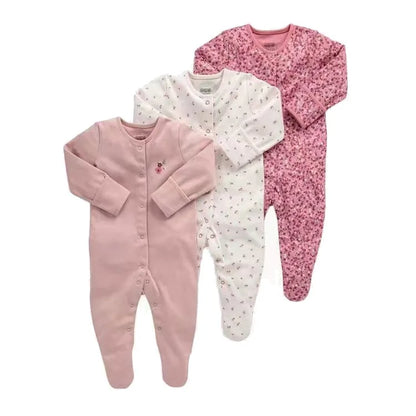 3 Pieces Essential Newborn Jumpsuit