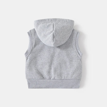 Gilet de printemps avec capuche