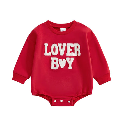 Autumn Lover Boy Embroidered Bodysuit