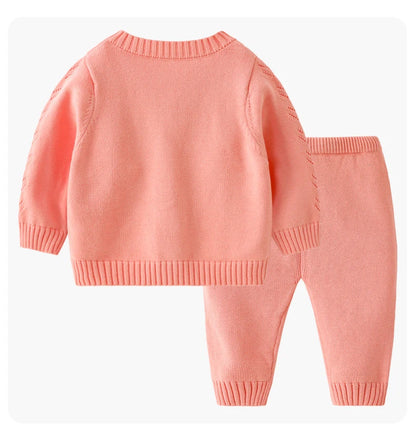 2 Piece Autumn Knitted Set