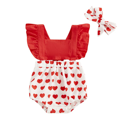 Valentine's Suit with Headband