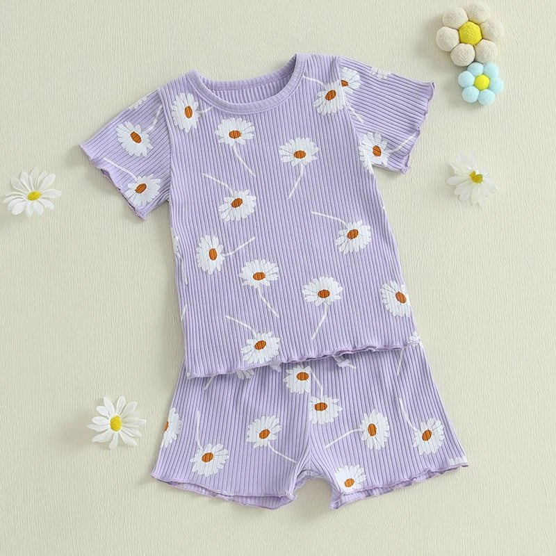 2 Piece Floral Outfit