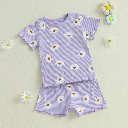 2 Piece Floral Outfit