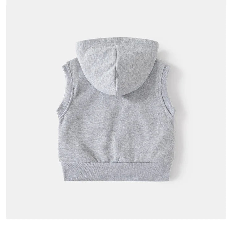 Gilet de printemps avec capuche