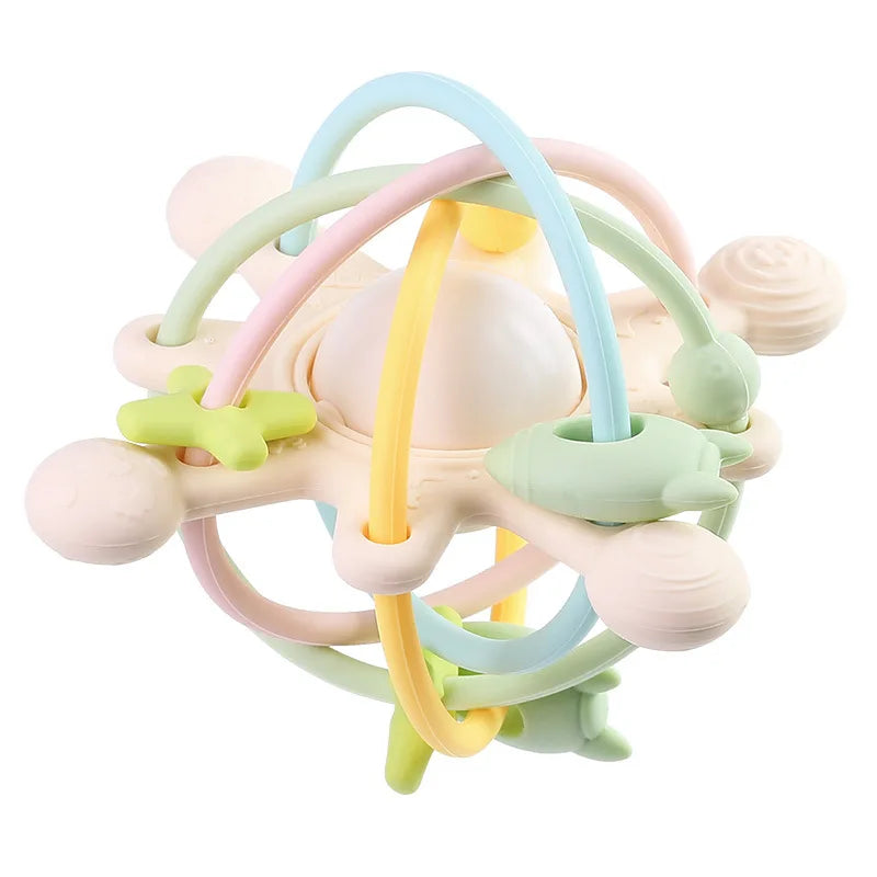 Rattle & Sensory Teether Bed Bell