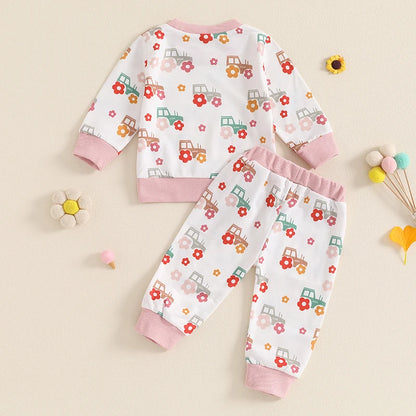 2 Piece Farm Tractor Outfit