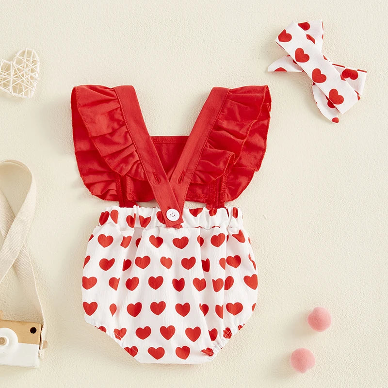 Valentine's Suit with Headband