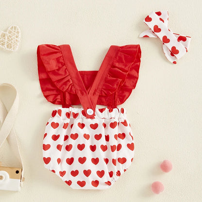 Valentine's Suit with Headband
