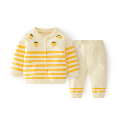 2 Piece Autumn Strawberry Outfit