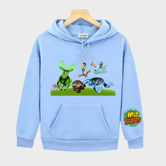 Kratts Anime Kids Hoodies