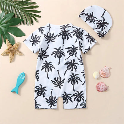 2 Piece Island Tree Swimsuit wear