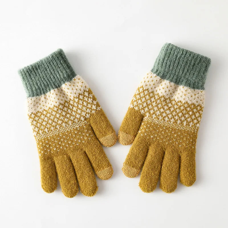 Knitted Acrylic Gloves