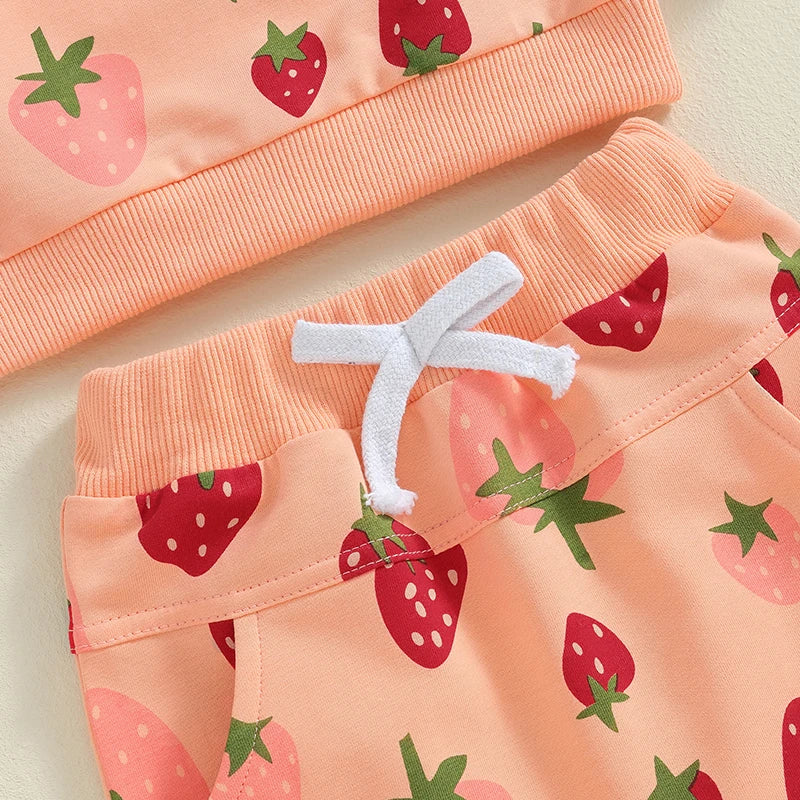 2 Piece Strawberry Outfit