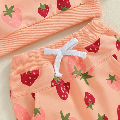 2 Piece Strawberry Outfit