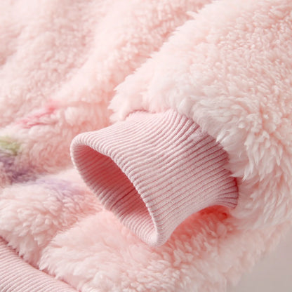2 Piece Fluffy Winter Fleece Set
