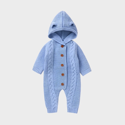 Autumn Hooded Jumpsuit