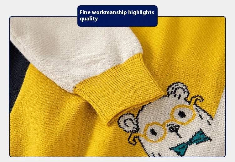 Workmanship™ Block Cartoon Sweater